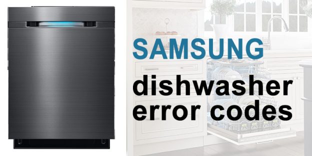 Samsung dishwasher error codes and fault codes | WasherErrorCodes