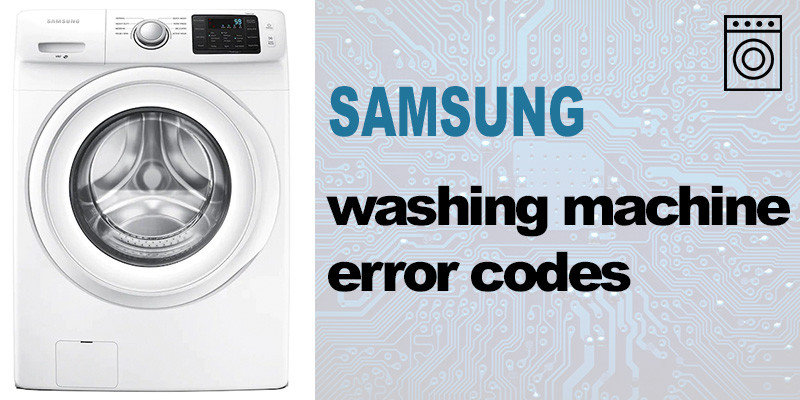 Samsung washer error codes